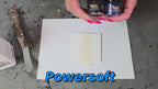 PowerSoft Blauw – Fluweelzachte Textuur voor Powertex
