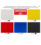 AmsterdamStandard Series acrylverf primaire set | 5 x 120 ml + 3 doseertuiten