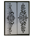 2x Barok rand 30 x 11 cm stencil nr 2