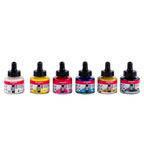 Amsterdam Acrylinkt basisset | 6 x 30 ml