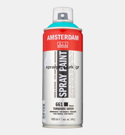 Spray paint 400 ml Turkooisgroen 661