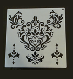Barok stencil 20 x 20 cm Vierkant nr 1