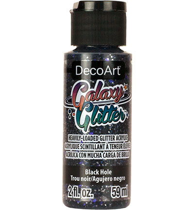 Galaxy Glitter Black Hole