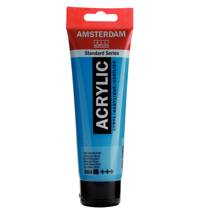 Amsterdam Standard Series Acrylverf Tube 120 ml Briljantblauw 564