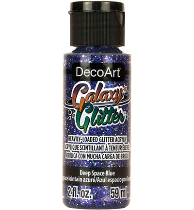 Galaxy Glitter Deep Space Blue