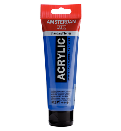 Amsterdam Standard Series Acrylverf Tube 120 ml Kobaltblauw (Ultramarijn) 512