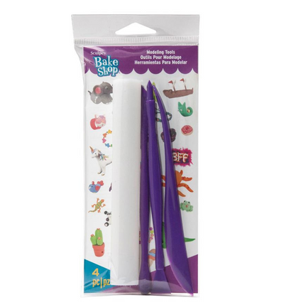 Sculpey Modeling Tools, 4 pc