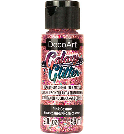Galaxy Glitter Pink Cosmos