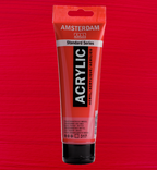Amsterdam Standard Series Acrylverf Tube 120 ml Transparantrood Middel 317