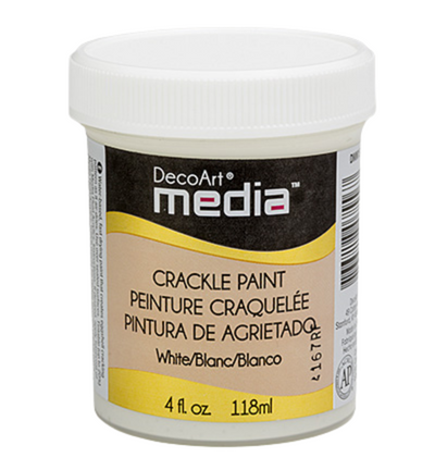 Crackle Paint White 118 ml