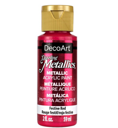 Dazzling Metallics Festive Red