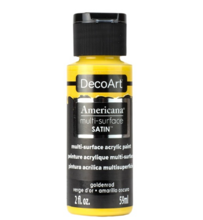 Multi-Surface Satin Goldenrod