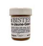 bister poeder geel